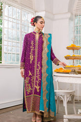 Aubergine Festive Alizay Saad