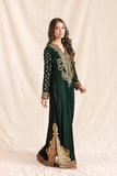 Etoile Dorée Emerald Kaftan Alizay Saad