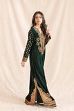 Etoile Dorée Emerald Kaftan Alizay Saad