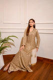 Euphoria Gold Kaftan by Alizay Saad Alizay Saad
