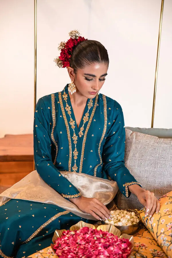 Imperial Teal Alizay Saad