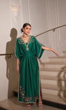 Jade Festive kaftan by Alizay Saad Alizay Saad