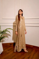 Euphoria Gold Kaftan by Alizay Saad Alizay Saad