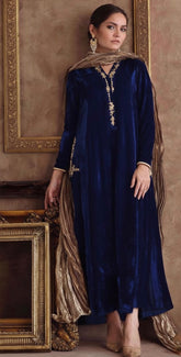 Eva Velvet Luxe Alizay Saad