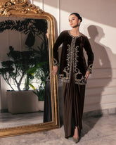 Vinzay Signature festive velvet Alizay Saad