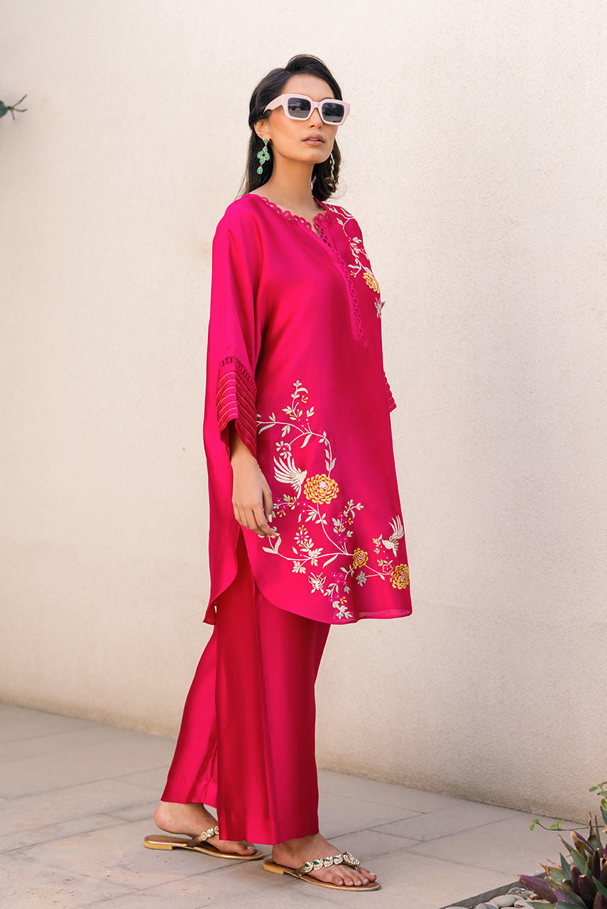 Hot Pink Flori Fusion by Alizay Saad Alizay Saad