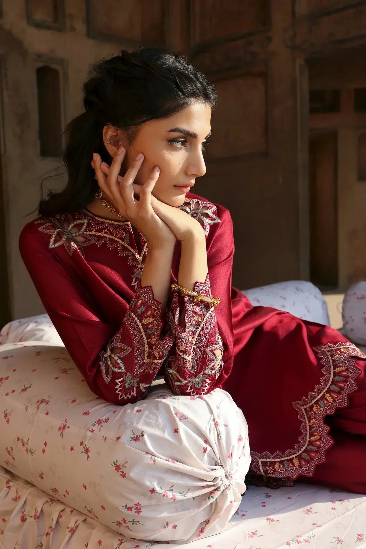 Hibiscus Rouge by Alizay Saad Alizay Saad