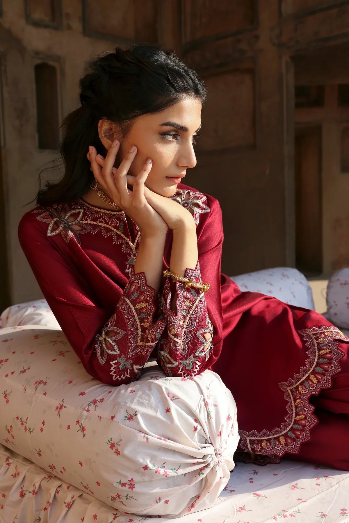 Hibiscus Rouge by Alizay Saad Alizay Saad