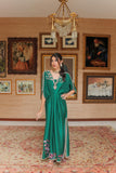 Jade Festive kaftan by Alizay Saad Alizay Saad