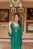 Jade Festive kaftan by Alizay Saad Alizay Saad