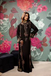 Siyah Kaftan Alizay Saad