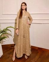 Euphoria Gold Kaftan by Alizay Saad