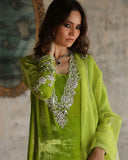 Irsa Parrot Green Signature Velvet