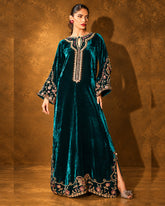 Teal Azure Kaftan
