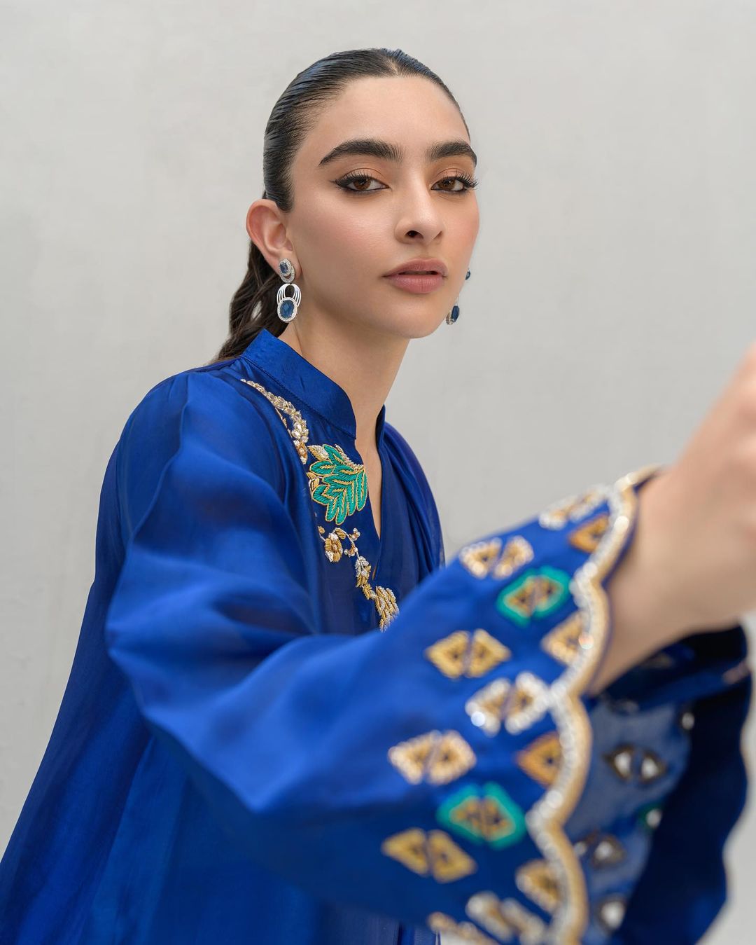 Ocean Blue-Semi Formal'25 Alizay Saad