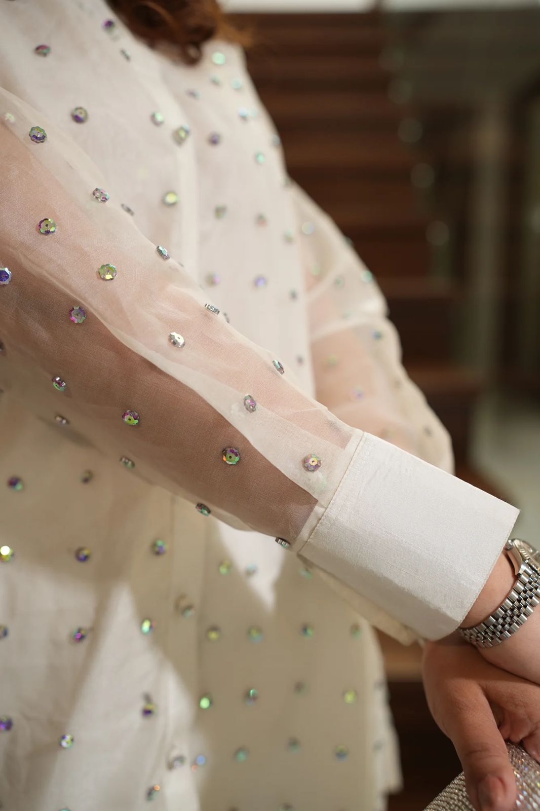 White Bling-Semi Formal'25 Alizay Saad