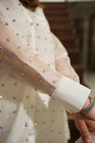 White Bling-Semi Formal'25 Alizay Saad