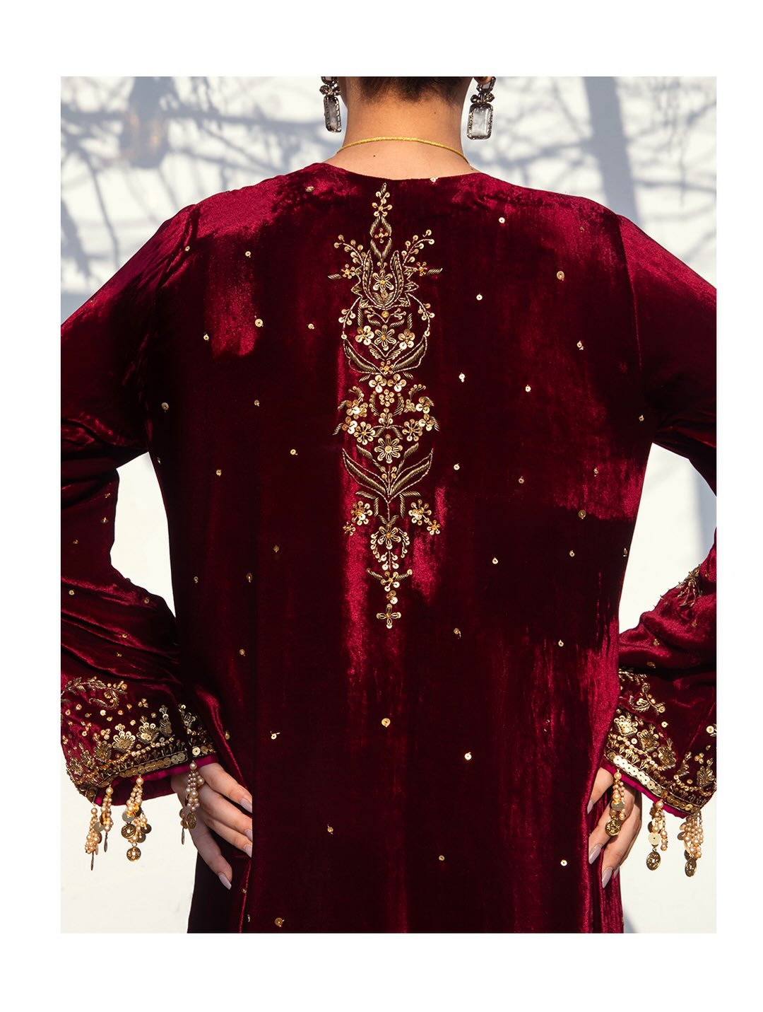 Shanaya Signature festive Velvet Alizay Saad