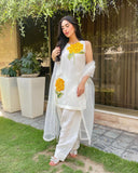 Flories White - Semi Festive'25 - Alizay Saad