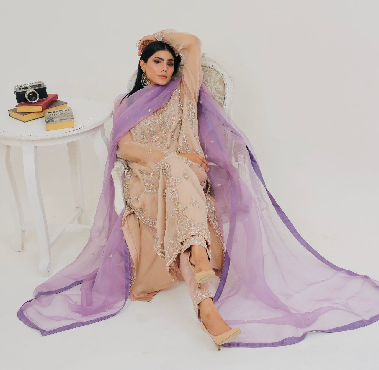 Lavender Lilly - Festive Edit'25 (Bottom) - Alizay Saad