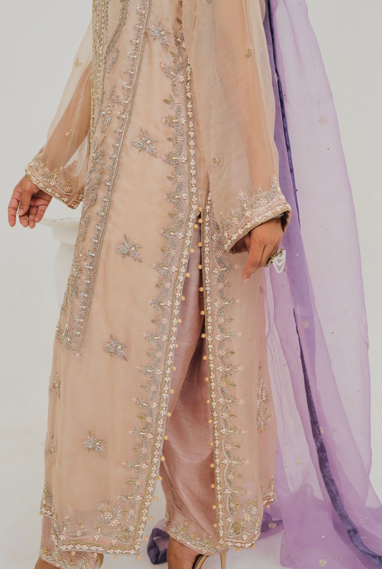 Lilly - Festive Edit'25 (Shirt) - Alizay Saad