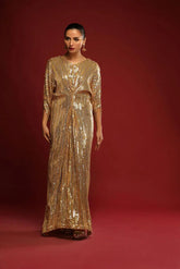 Malikat - Al - Dhahab Kaftan by Alizay Saad - Alizay Saad