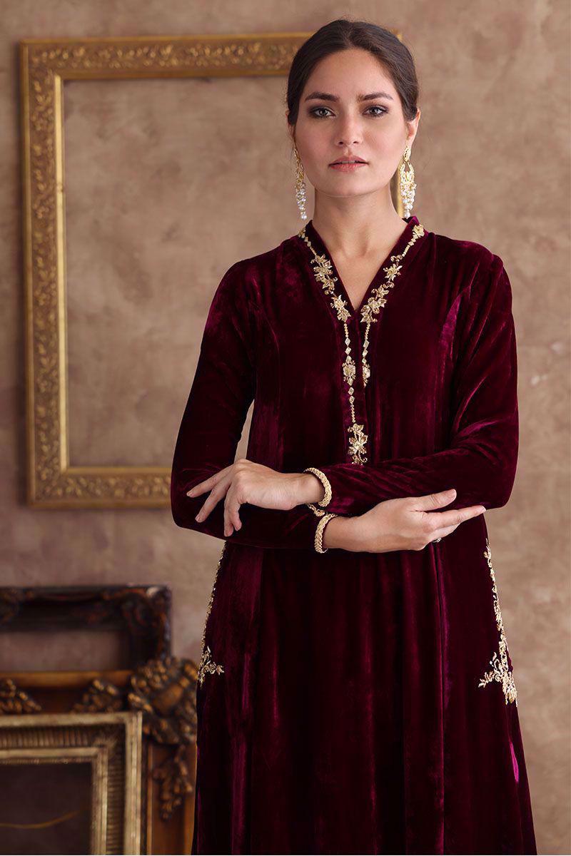 Margenta Velvet Luxe - Alizay Saad