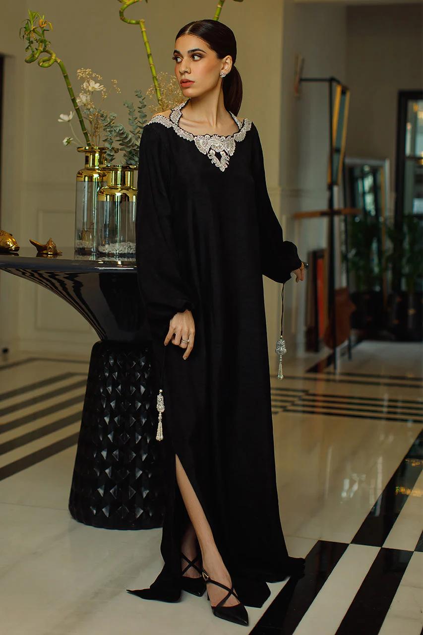 Midnight Spark Regalia Kaftan Series - Alizay Saad