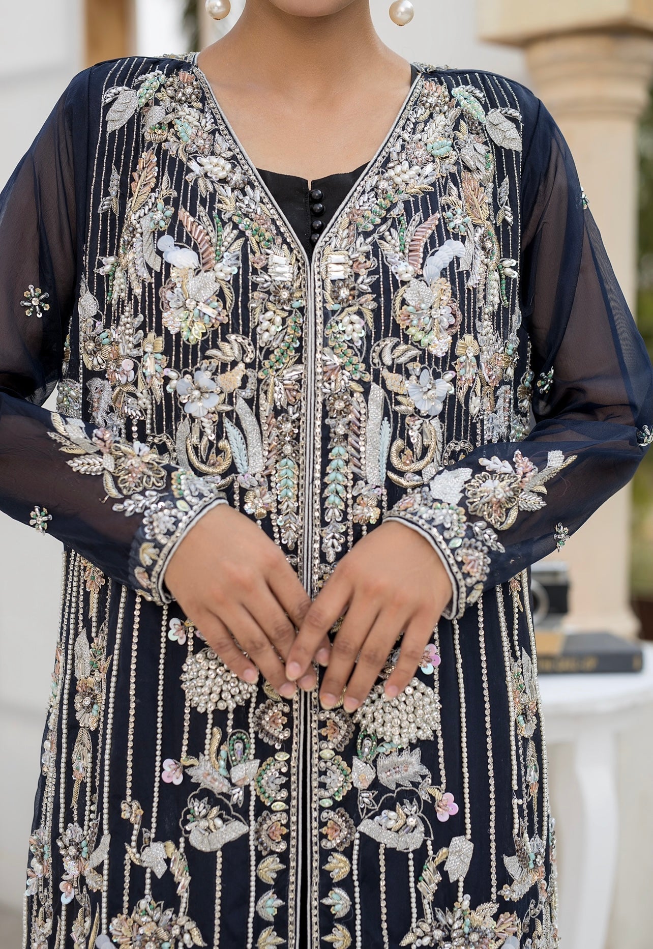 Passu - Festive Edit'25 - Alizay Saad