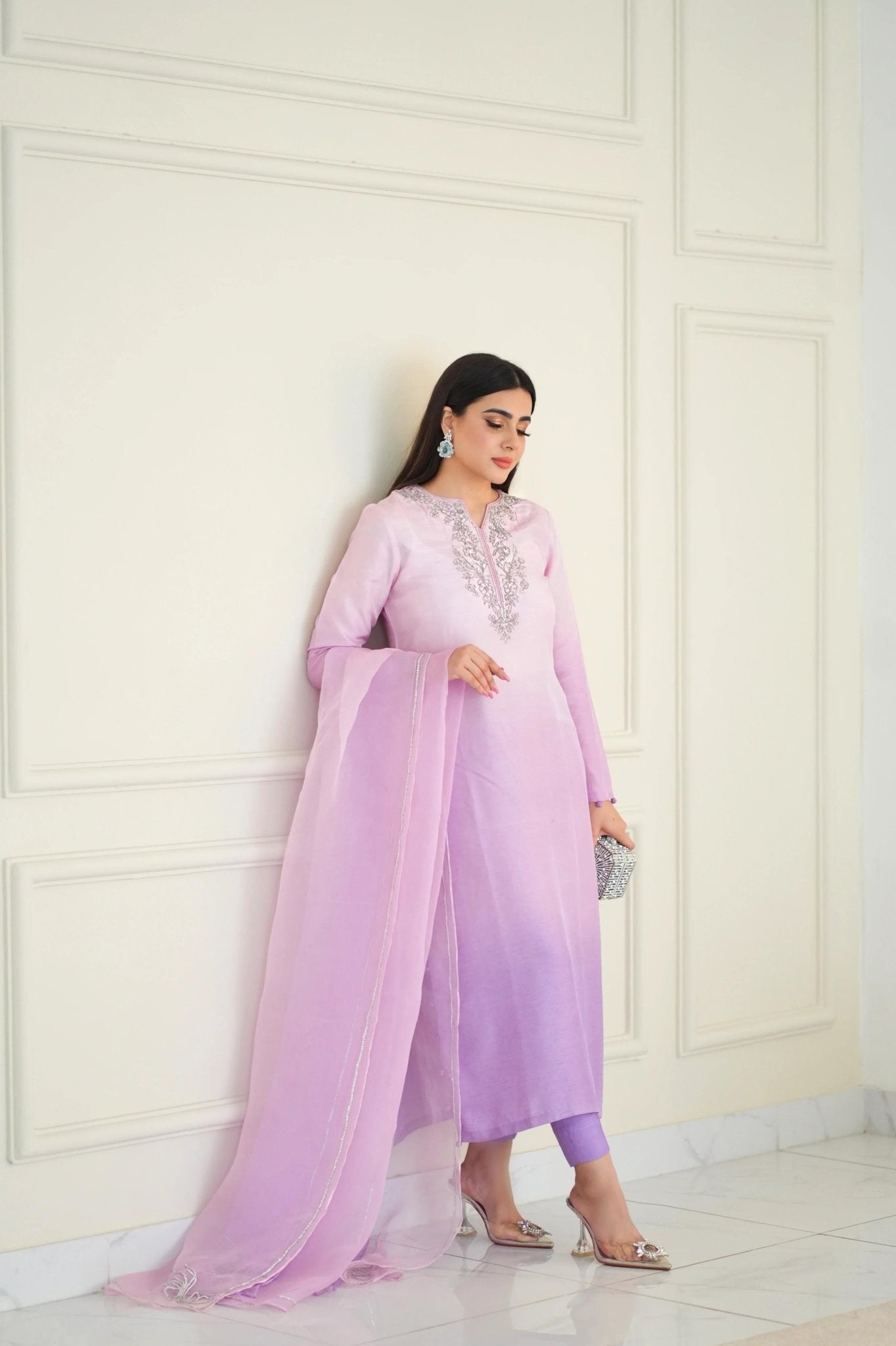 Periwinkle Eid Series ’25 by Alizay Saad - Alizay Saad