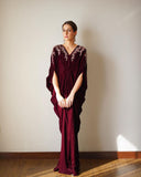 Regalia Velvet Kaftan - Semi Formal'25 - Alizay Saad