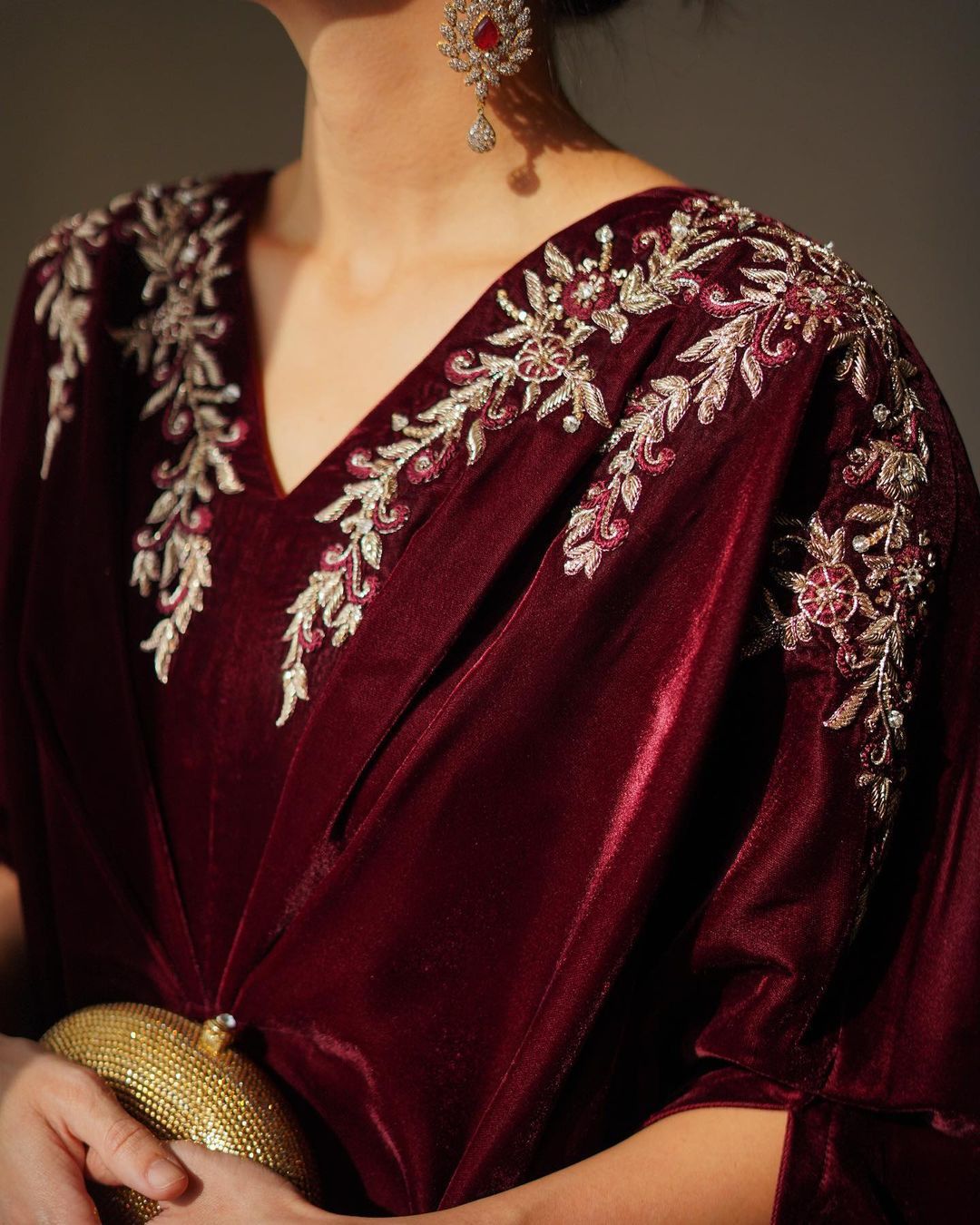 Regalia Velvet Kaftan - Semi Formal'25 - Alizay Saad