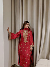 Rubaab Red Festive By AS Studio Alizay Saad