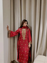 Rubaab Red Festive By AS Studio Alizay Saad