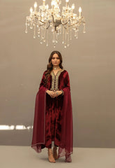 Ruby Velvet Luxe by Alizay Saad - Alizay Saad