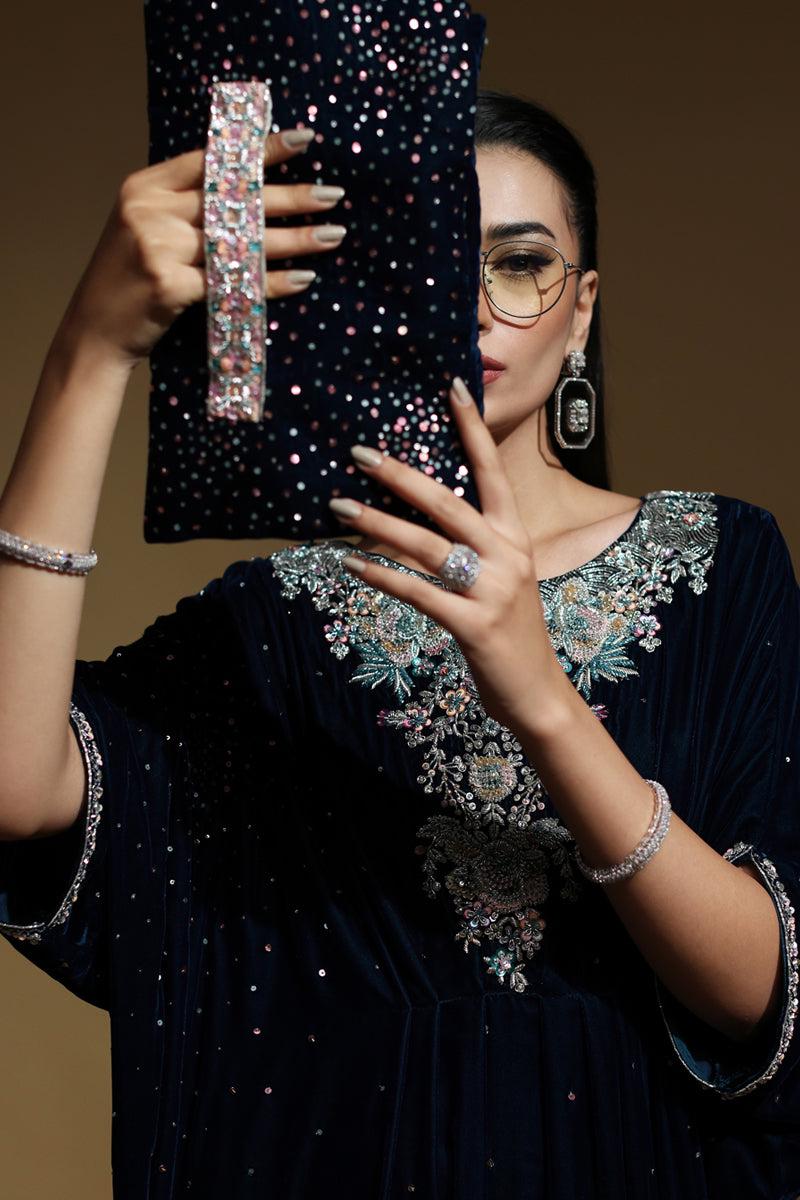 StarDust Regalia Kaftan by Alizay Saad - Alizay Saad