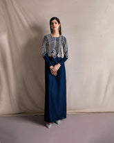 Sylvie Navy Hues by Alizay Saad - Alizay Saad