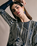 Sylvie Navy Hues by Alizay Saad - Alizay Saad