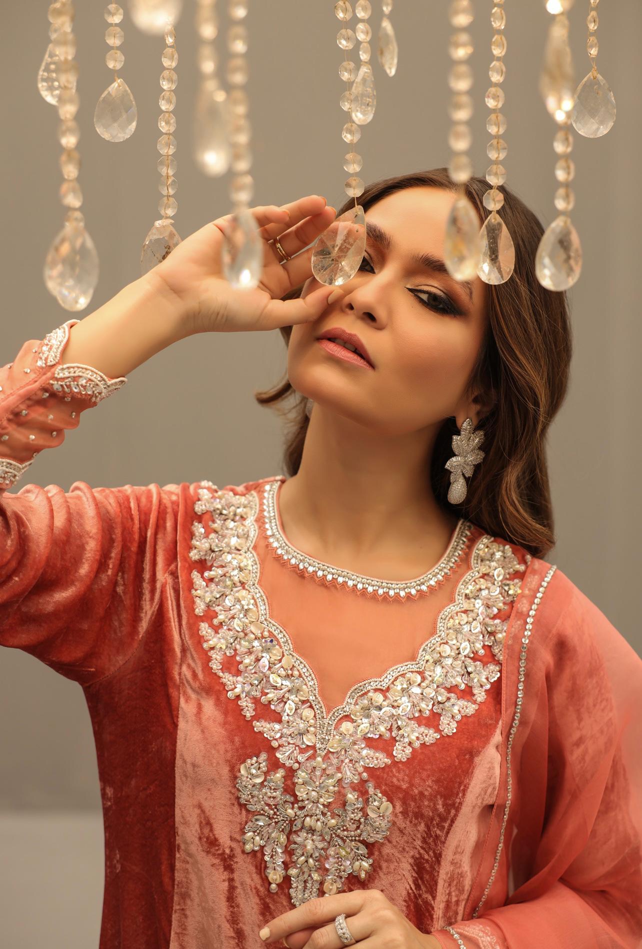 Vanya Velvet Luxe by Alizay Saad - Alizay Saad