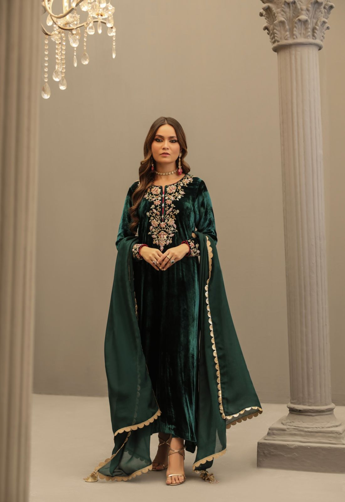Zaibtan Velvet Luxe by Alizay Saad - Alizay Saad