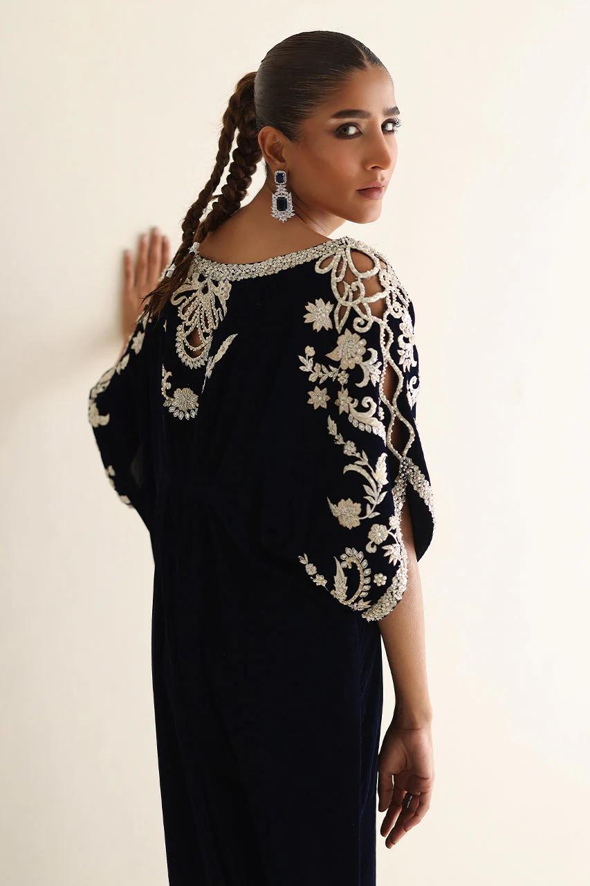Zardozi kaftan by Alizay Saad - Alizay Saad