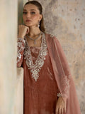 Irsa Pink Signature Velvet Alizay Saad