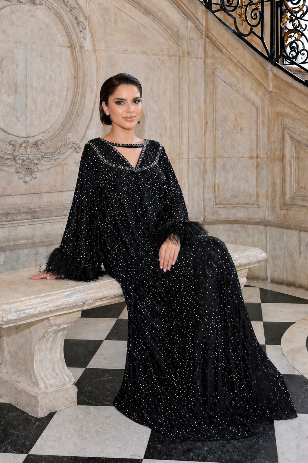 Spotlight Diva Kaftan Alizay Saad
