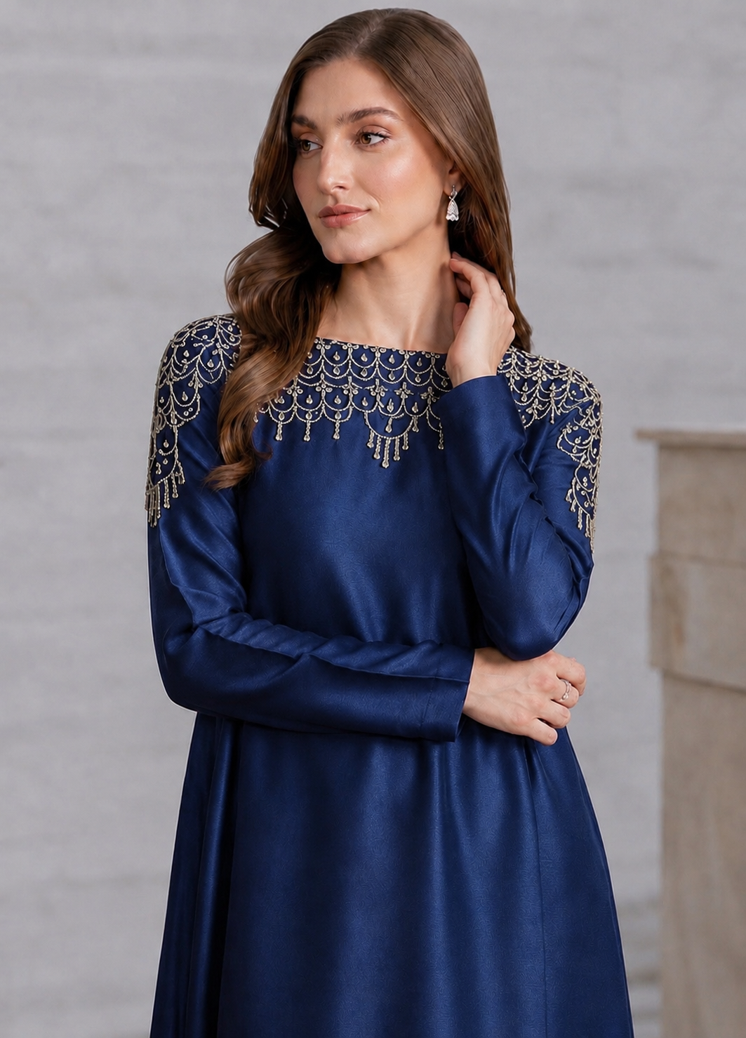 Blue Bird Alizay Saad