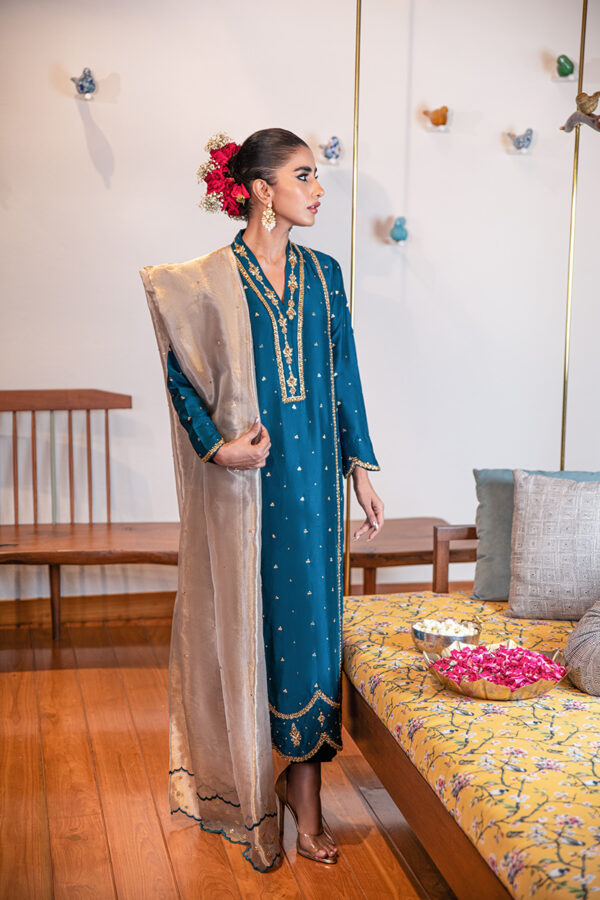 Imperial Teal Alizay Saad