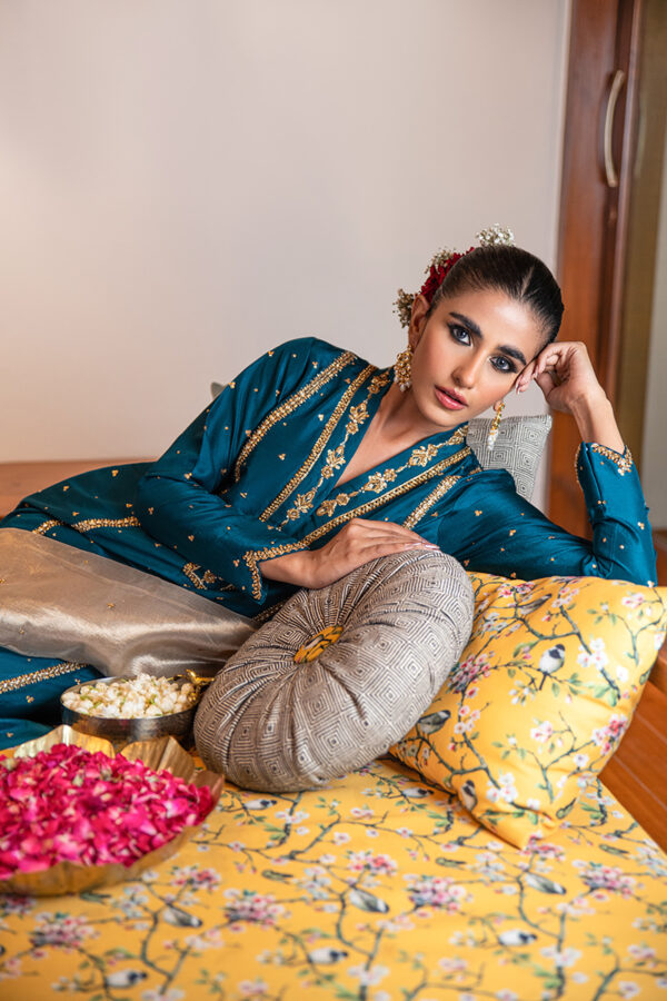 Imperial Teal Alizay Saad