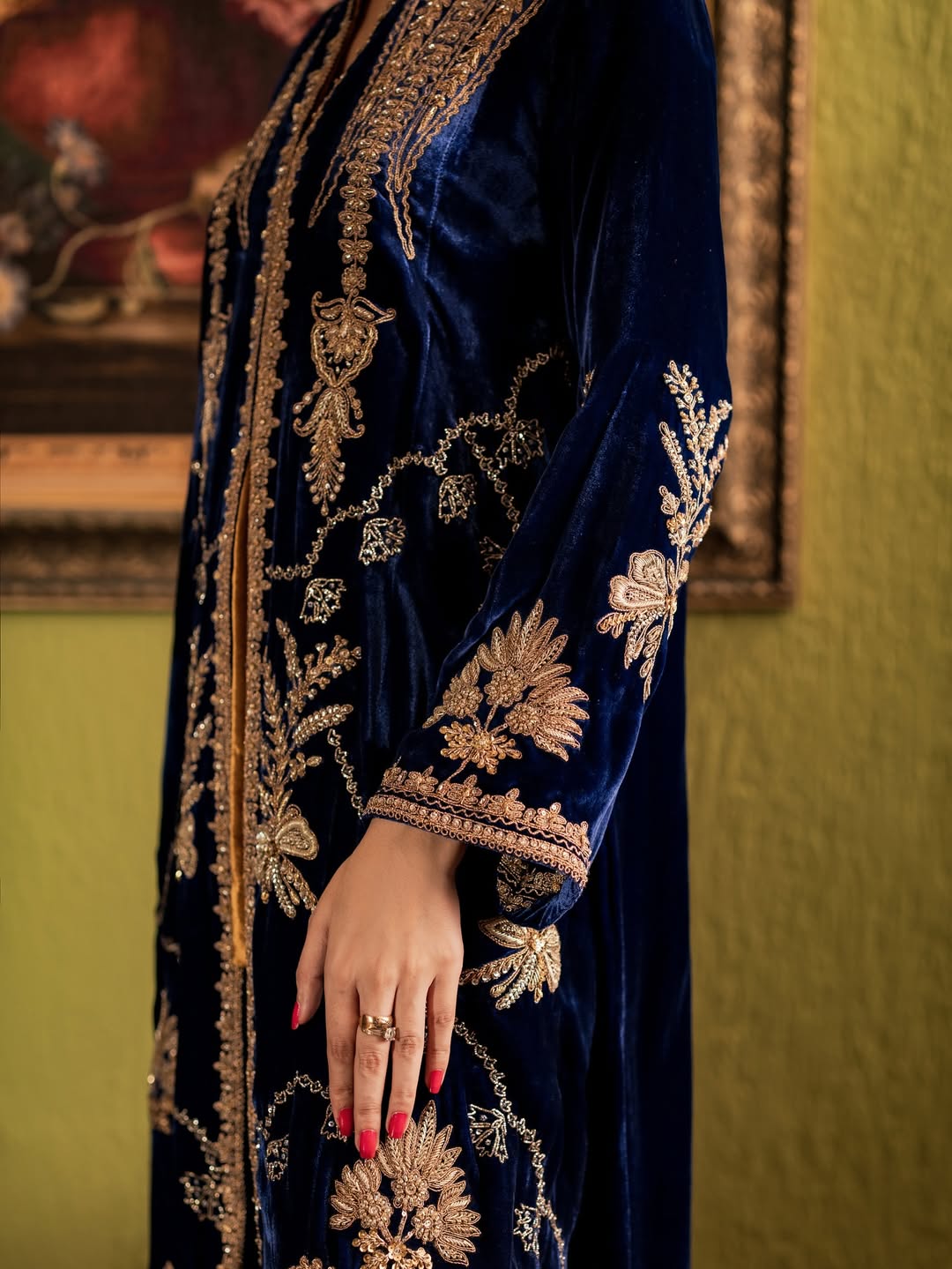 Airay Signature festive Velvet Alizay Saad