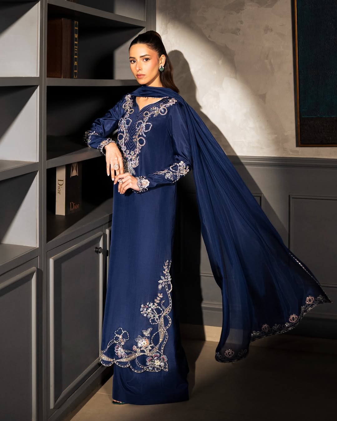 Azure Blue Alizay Saad
