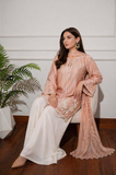 Peach Whisper — Eid Edition Alizay Saad