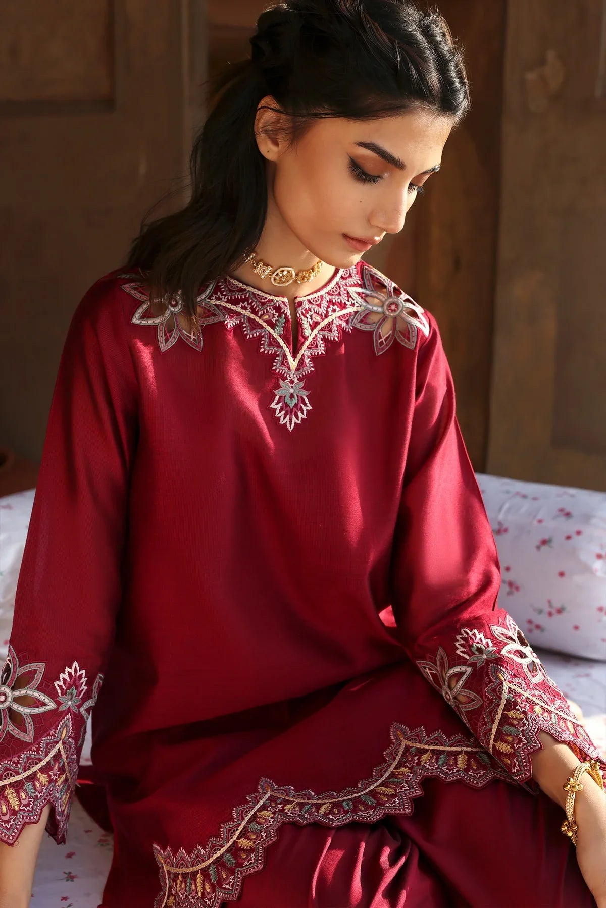 Hibiscus Rouge by Alizay Saad Alizay Saad